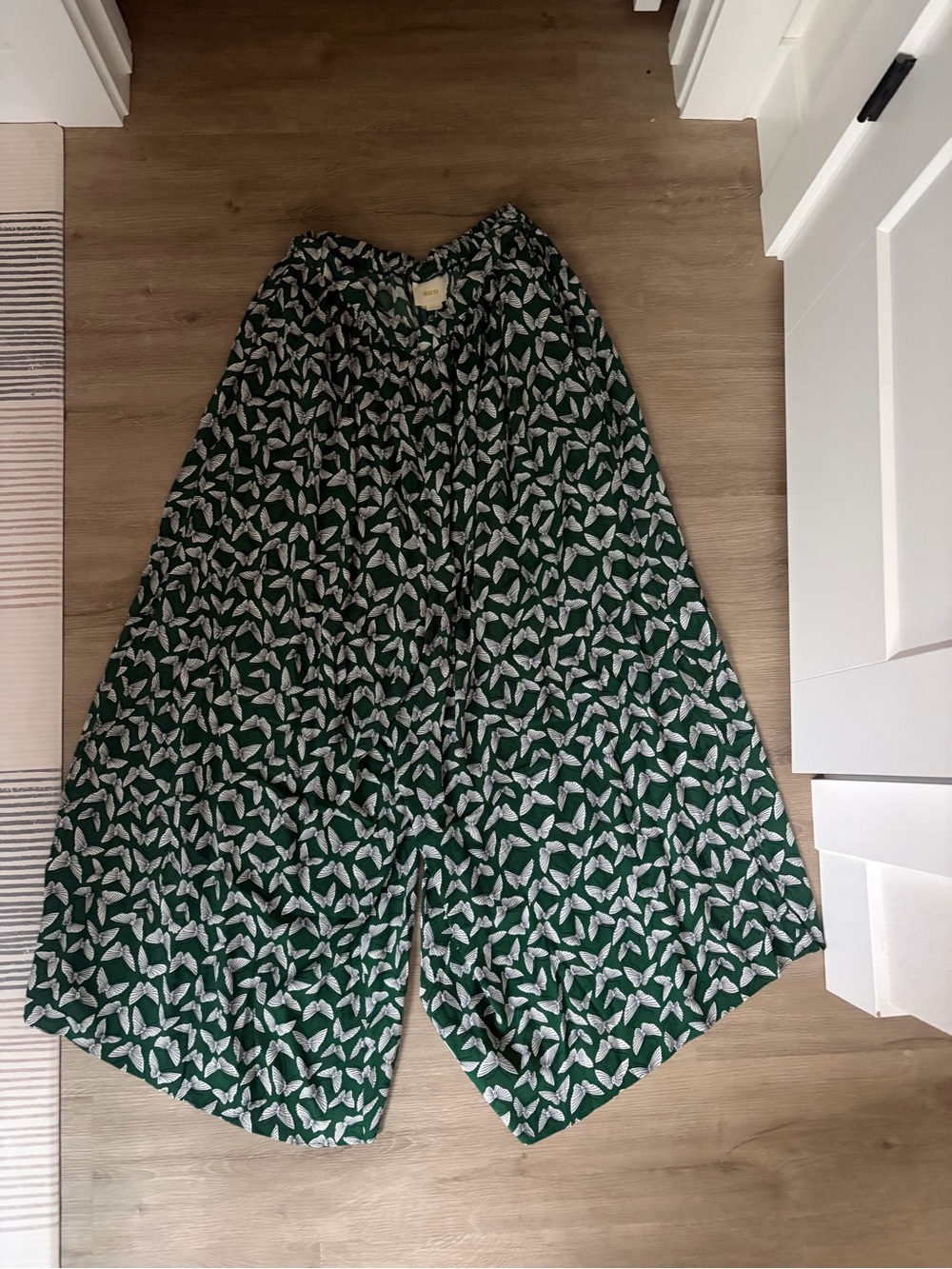 Maeve Butterfly Acker Wide-Leg Pants - Picture 3 of 3